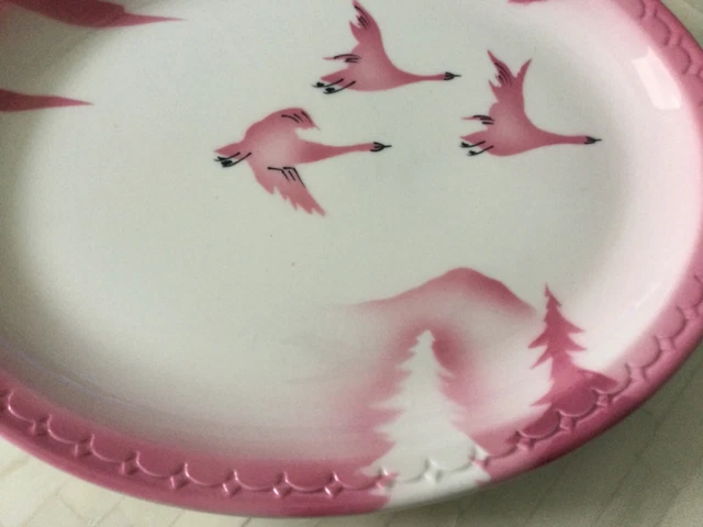 Vintage Syracuse China Traveler Milwaukee Railroad Oval Platter 11 1/2” 2