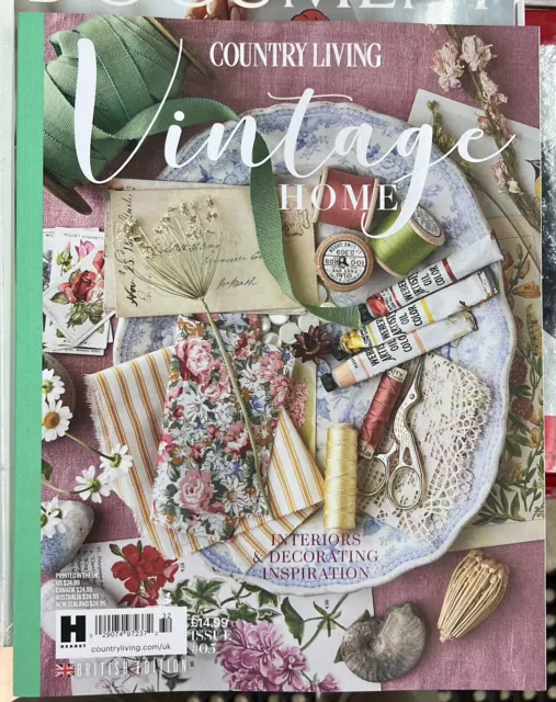 Country Living-Vintage Home-Issue 5-Interiors & Decorating Inspiration-Brand New