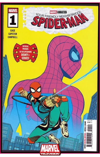 YOUR FRIENDLY NEIGHBORHOOD Spider-Man #1-A (2025) Animation Prequel ...