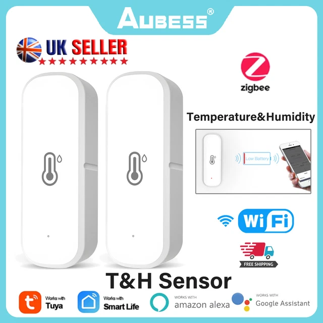 Tuya Smart WiFi Zigbee Temperatura E Sensore Di Umidità Del Sensore - Foto 12