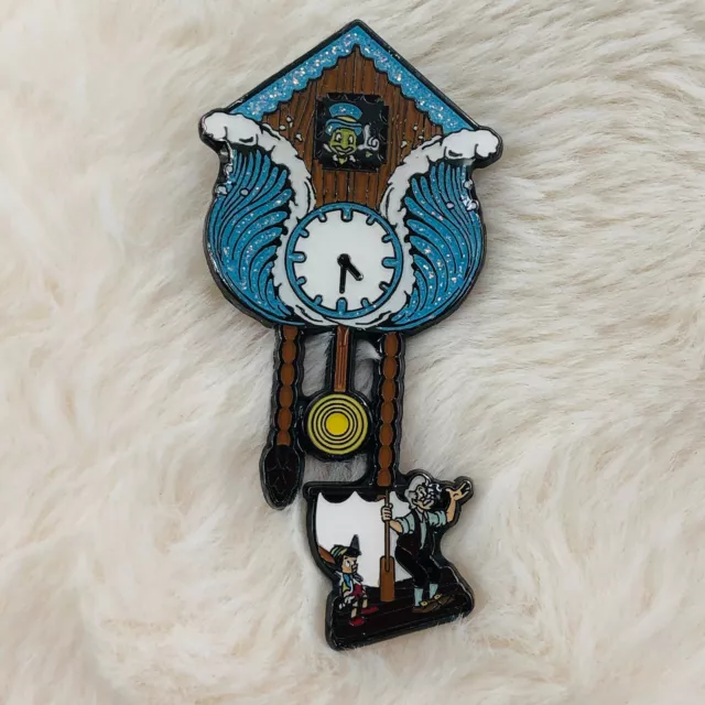 Disney Loungefly Pinocchio Cuckoo Clock Enamel Blind Box Chaser Lapel Pin