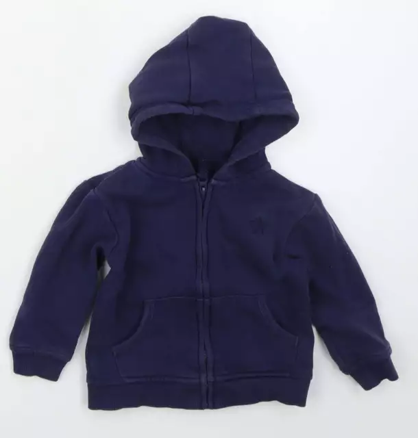 BABY BOYS LINED Jacket From Dunnes. 18 23 Months Blue. 4.00