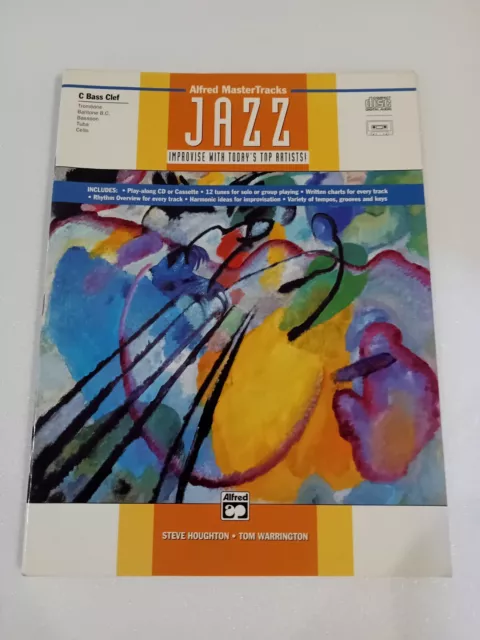Alfred MasterTracks Jazz - C-Bass Instruments.Partition + CD.C.Bass Clef.