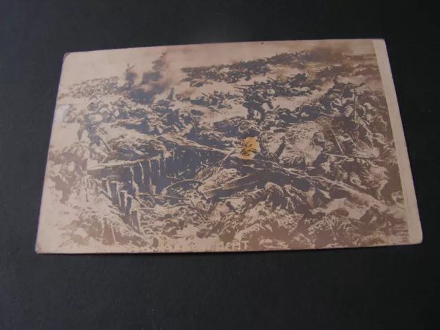 carte postal   militaire  soldats 1914  1918   cote allemand