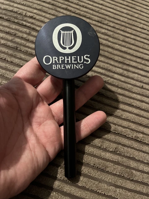 Orpheus Brauwasserhahngriff Handwerk Bierbrauerei Mann Höhle Pub Bar USA selten