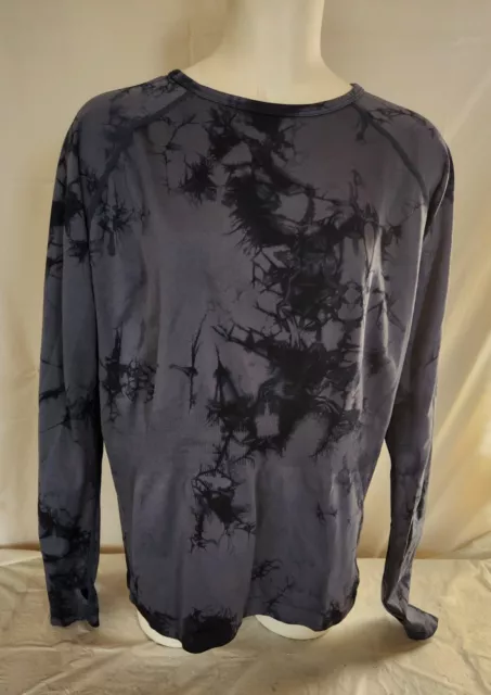 Zella Seamless Wick It Tie-dye Long Sleeve Top Sz. 1X Women's