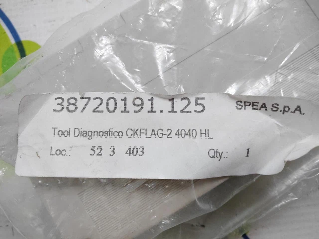 Spea 38720191.125 Tool Diagnostico Ckflag-2 4040 Hl- Flyiing Probe Machine