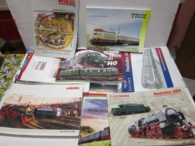 40 CATALOGHI ROCO Marklin Fleischmann Brawa Trix 3 Calendari EUR 13,00 ...