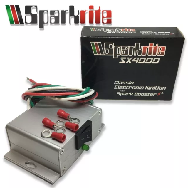 Sparkrite SX4000 Points & Electronic Ignition Amplifier Module, Spark Booster