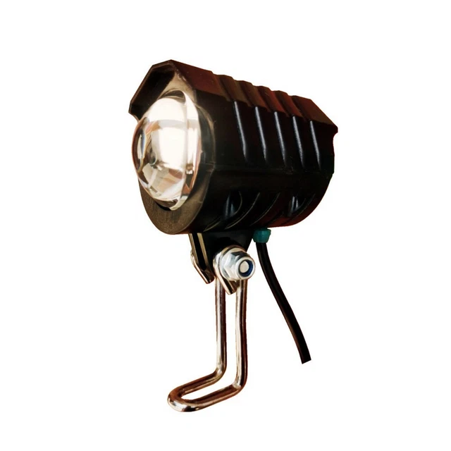 Klaxon de vélo solaire à 20led, affichage de puissance, lampe avant de