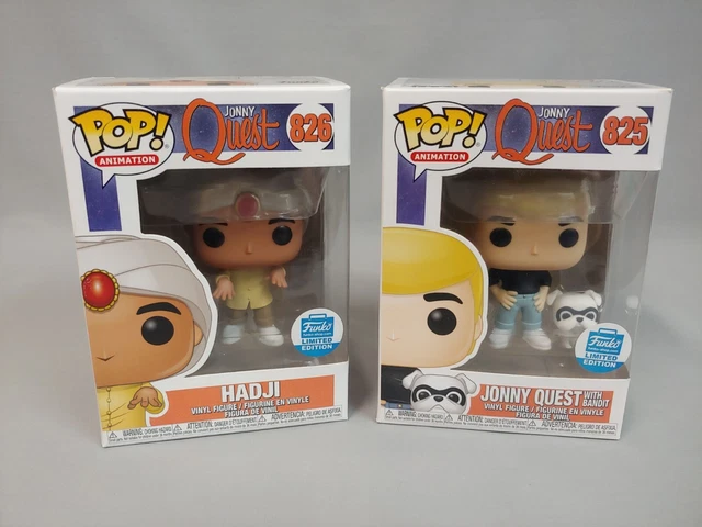 Funko Pop Johnny Quest with Bandit and Hadji 2 Pack Funko Pop Johnny Quest with Bandit and Hadji 2 Pack