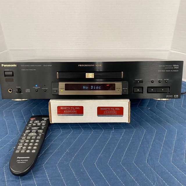 Panasonic CD/DVDプレーヤー DVD-RP91 【フリフリ設定】 【正規品