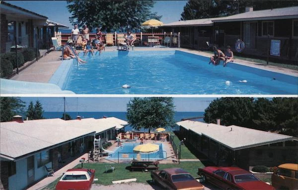 Port Austin,MI Beachcomber Motel & Apts Huron County Michigan Garnet O'Neil