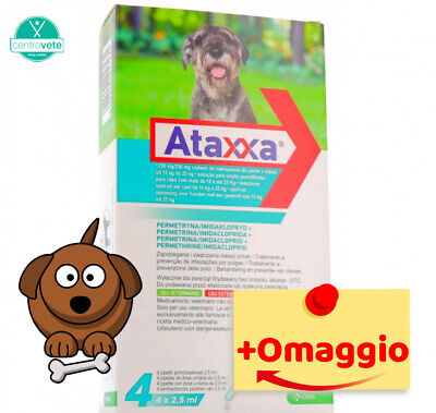 ATAXXA 4 Pipette per Cani da 10 a 25 Kg → Antiparassitario CANE = Advantix Bayer 2