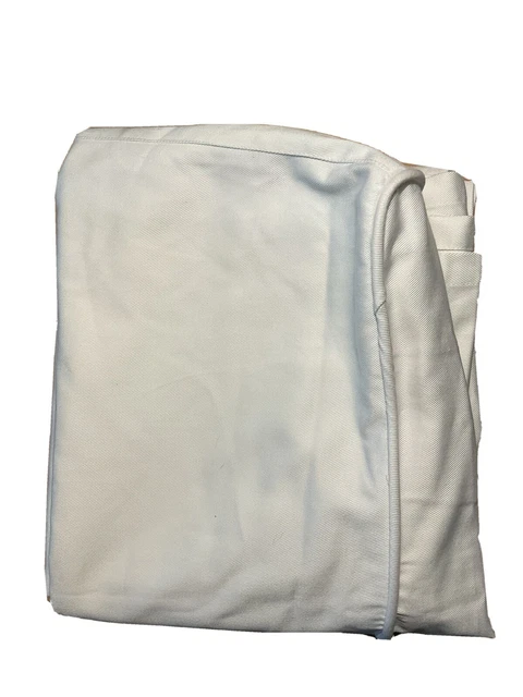 POTTERY BARN Twin HEADBOARD SLIPCOVER 100% Organic Cotton Off White UNUSED