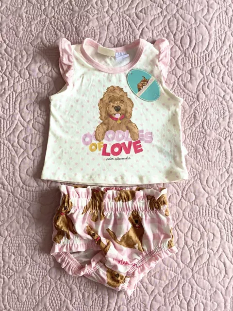 Baby Girls Peter Alexander Pyjamas Size 0 (6-12 Months)