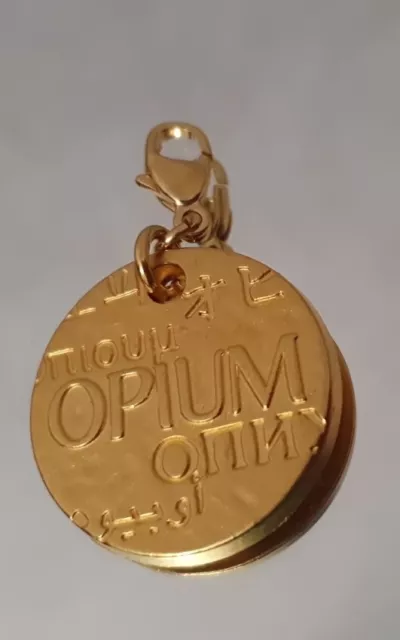 RARE   YSL COLLECTION  bijoux de sac charms pendentif OPIUM neuf