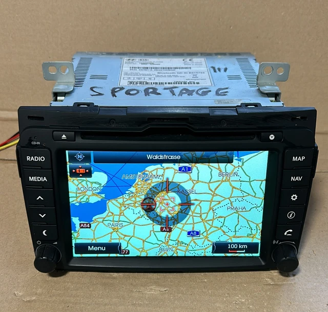 KIA SPORTAGE NAVIGATION NAV System LAN8900EKSL 96560-3U500WK Bluetooth ...