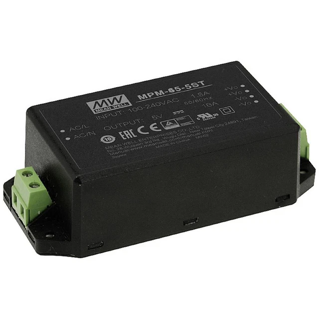 Mean Well MPM-65-5ST Alimentation encastrable CA/CC 10 A 50 W 5 V/DC 1 pc(s)