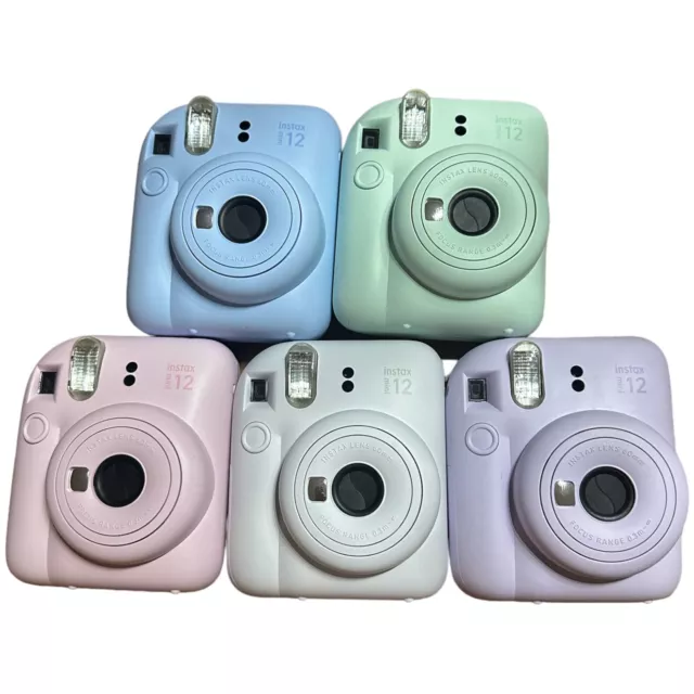 Fujifilm Instax Mini 12 Instant Camera - CHOOSE COLOR 2