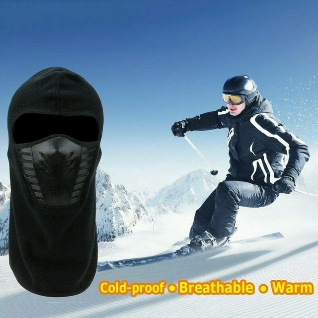 Winter Ski Maske Halstuch Sturmhaube Motorrad Mütze Schlauchschal Halswärmer