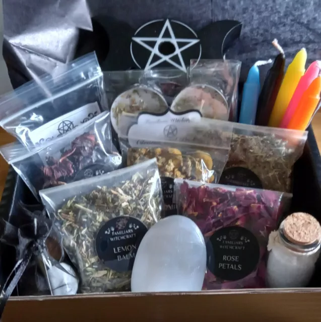 Witches Starter Kit/Altar Set, Apothecary. witchcraft ,wiccan , pagan.