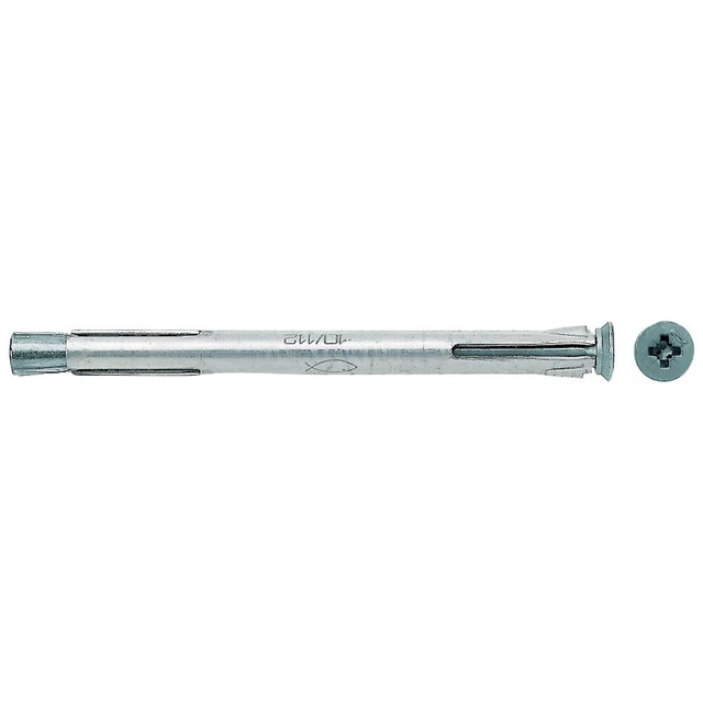 50 pezzi Fischer tedesco Tasselli telaio metallico F 10 M 182 E tasselli multiuso acciaio