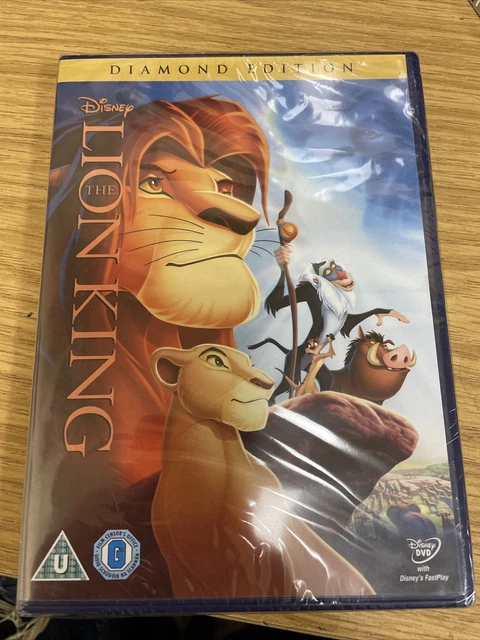 Diamond Edition THE LION KING Diamond Edition Genuine R2 Dvd Walt Disney New/Sealed £4. ...