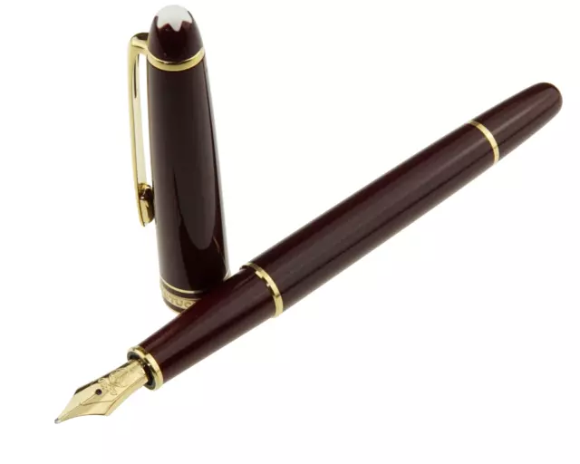 Montblanc Meisterstück Füller No.144 Classique Bordeaux Gold 14 Karat M-Feder