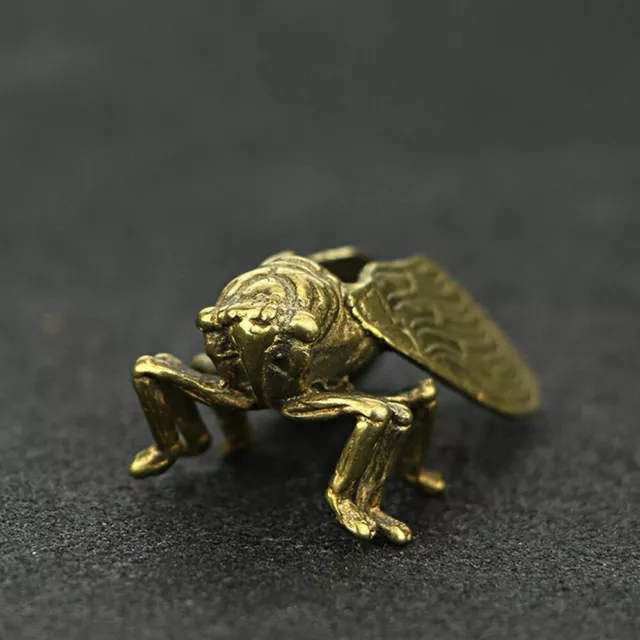 Collection cicada en laiton pur artisanal ornement exquis pour exposition