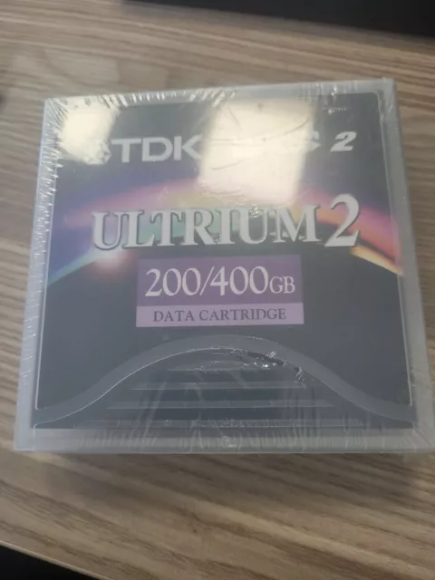 TDK LTO-2/Ultrium-2 Data Tape/Cartridge 200/400GB D2405-LTO2 NEW Sealed