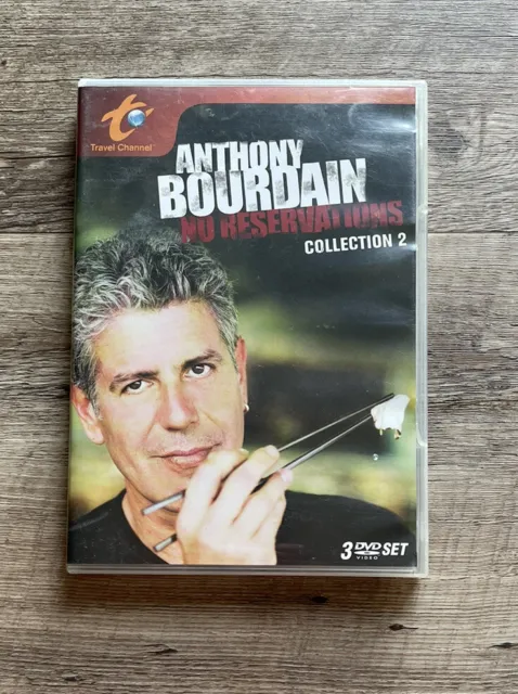 Anthony Bourdain - No Reservations Collection 2 [3 DVD Set, Travel Channel] OOP