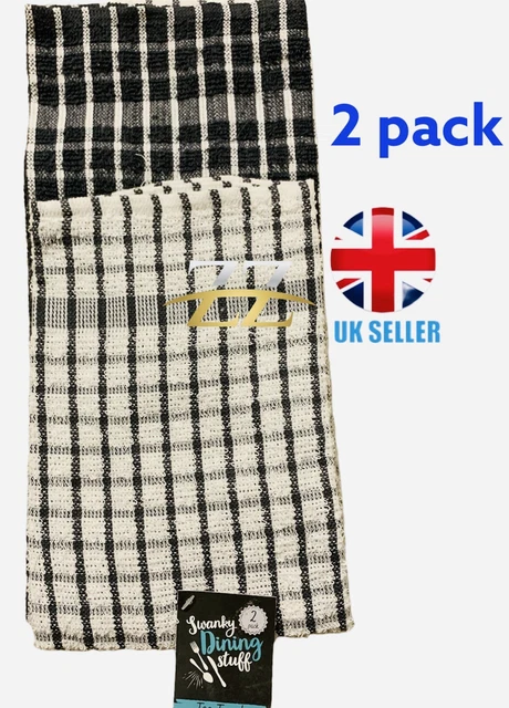 Lot de 2 choses à manger serviettes à thé chiffons à vaisselle nettoyage de cuisine séchage
