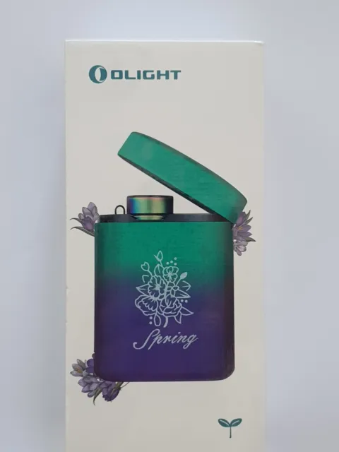 Olight Baton 3 Ti Premium Edition SPRING Mini Wireless Charging Torches Flahligh