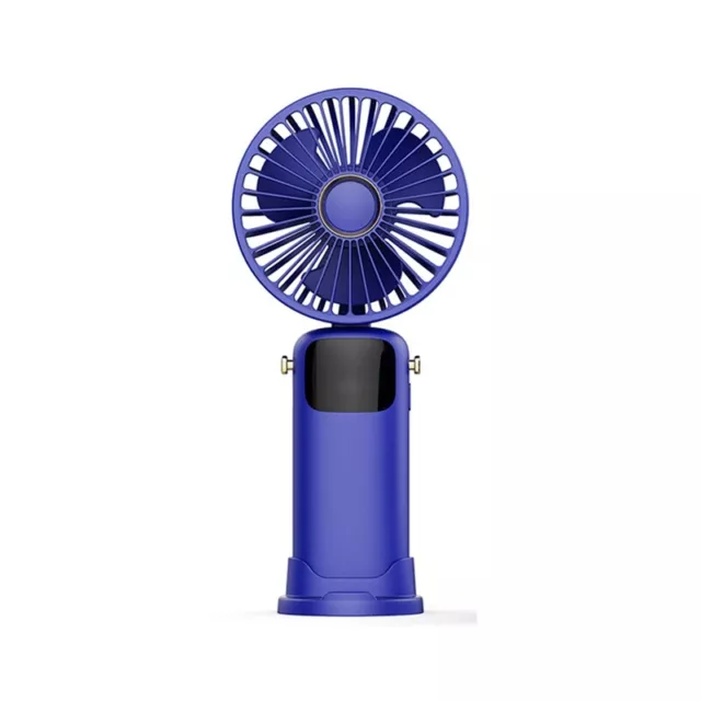 3000MAh Summer Handheld Fan Portable Folding Fan USB Charge High Wind Power6285