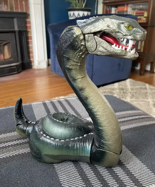 2002 MATTEL HARRY POTTER Electronic Basilisk Snake 9