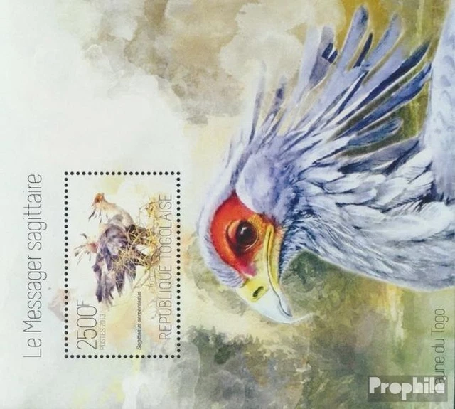 Briefmarken Togo  Mi Block 874 postfrisch Vögel