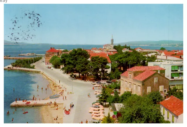 Nice Vintage Photo Postcard  Biograd  Croatia / Yugoslavia