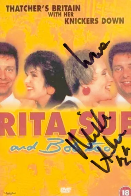 Michelle Holmes Signed 6x4 Photo Rita, Sue & Bob Too Autograph Memorabilia + COA