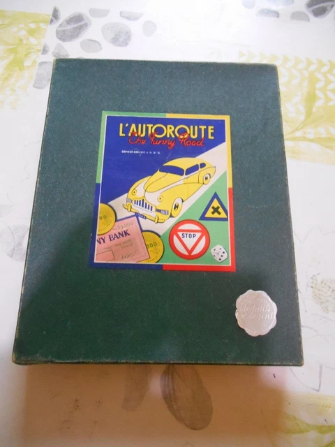 Jeu De Société L'Autoroute – Édition Vintage – Médaille D'argent Concours Lépine