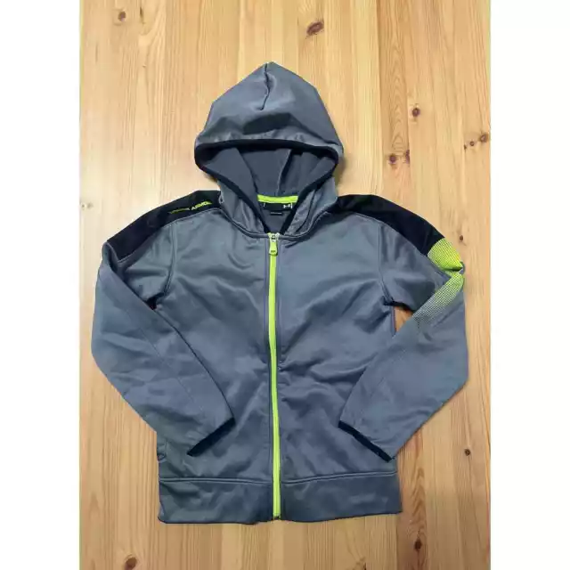 Under Armour Boys Hoodie Jacket Size 7