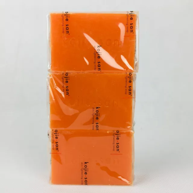 3 Bars Kojie San Skin Lightening Kojic Acid Soap Authentic 135g Original Genuine