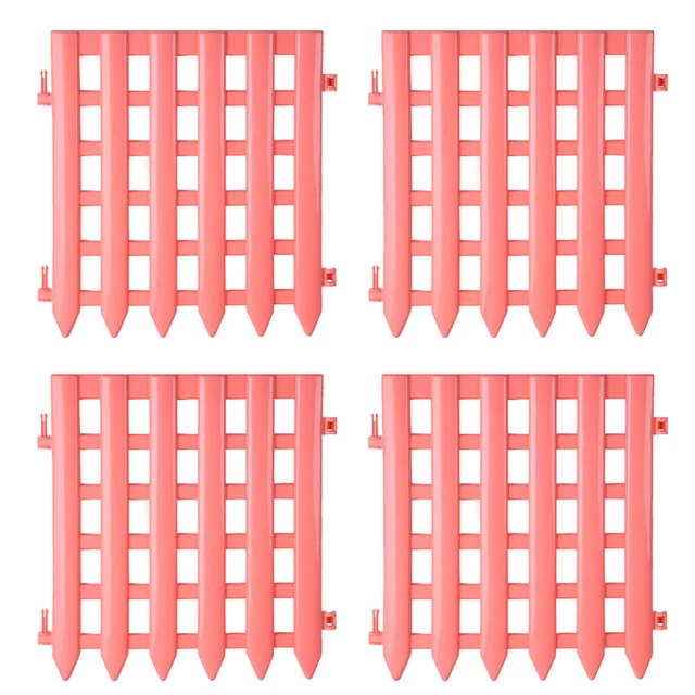 4 pz recinzione in plastica per animali domestici 42x36 cm nuova materiale PP ecologico