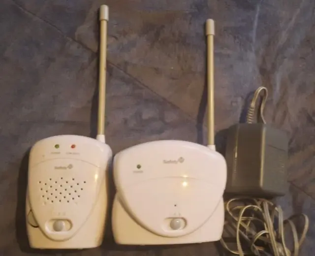 Safety First Portable Baby Monitor and Reciever with cord