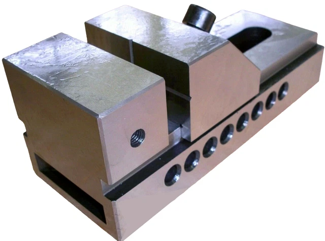 Morsa Di Precisione SOGI MP-50 In Acciaio - 65 Mm Apertura - Per Fresatrici E Lavorazioni Di Precisione - Foto 9