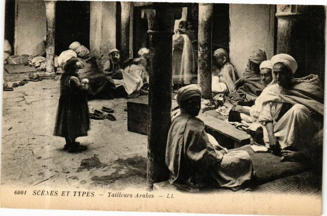 CPA Algérie - Scènes Et Types - Fileuse Indigène - Carte Postale Ancienne 1900