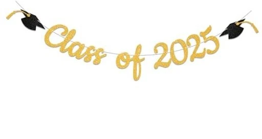 CLASS OF 2025 Banner - 2025 Graduation Decorations, Congrats Grad Decor ...