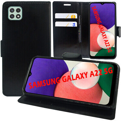 Étui Coque Housse Portefeuille En Cuir pour Samsung Galaxy A22 5G 6.6" SM-A226B
