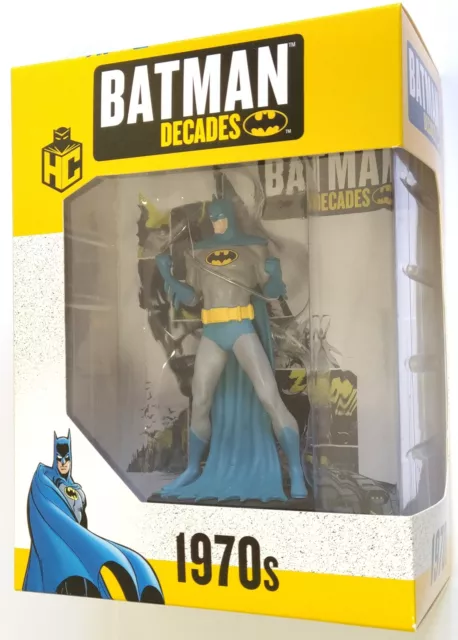 Batman Decades Eaglemoss Hero Collector Figurine Batman 1970s Statuetta