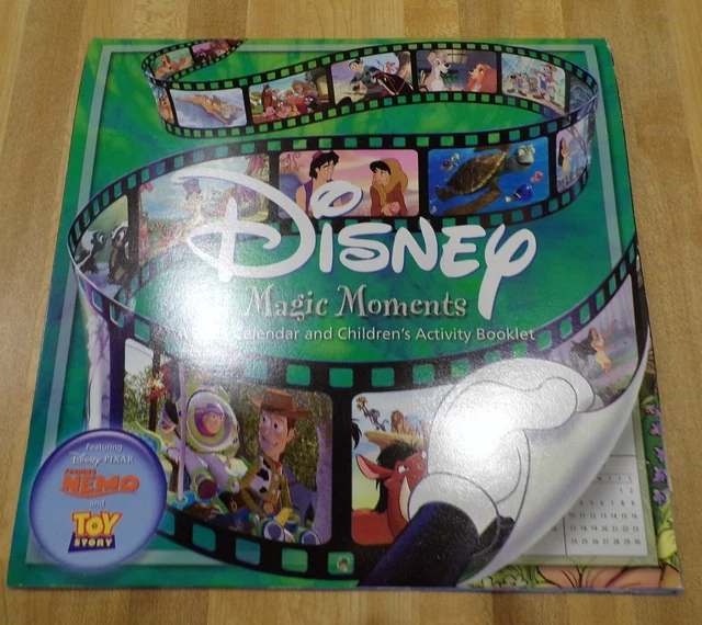 CALENDAR - DISNEY Magic Moments, 2005 (No activity book) $15.29 - PicClick